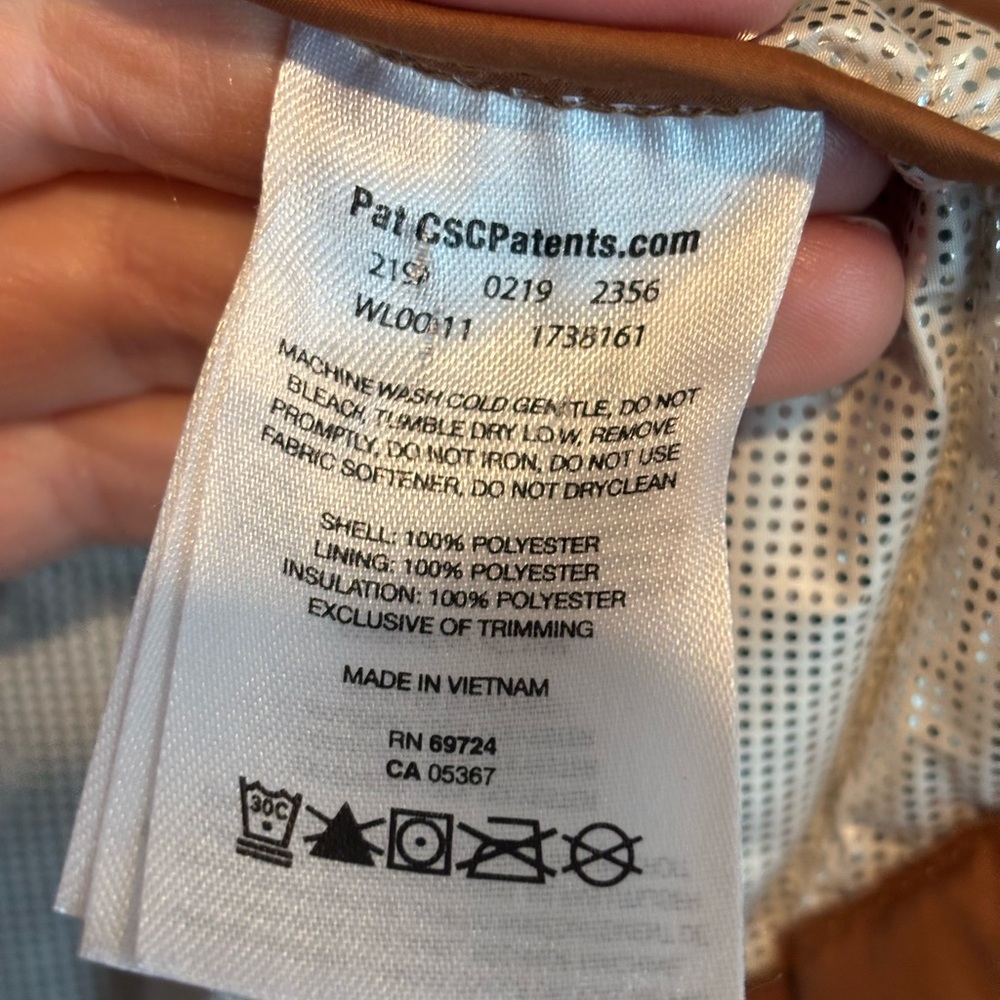 Columbia Women's Rust/ Puffer Jacket Medium - Picture 6 of 8